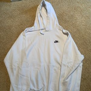 White Nike Hoodie XL